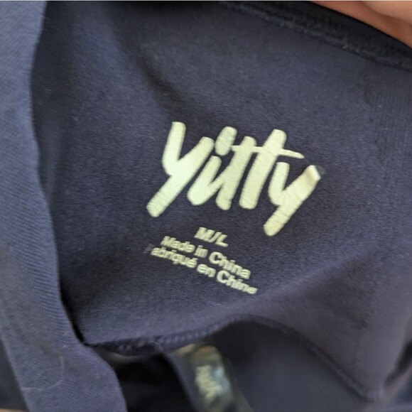 Yitty Shapewear Bra Nearly Naked Navy Blue Shaping Midi Bra M / L Medium Large - Picture 4 of 4